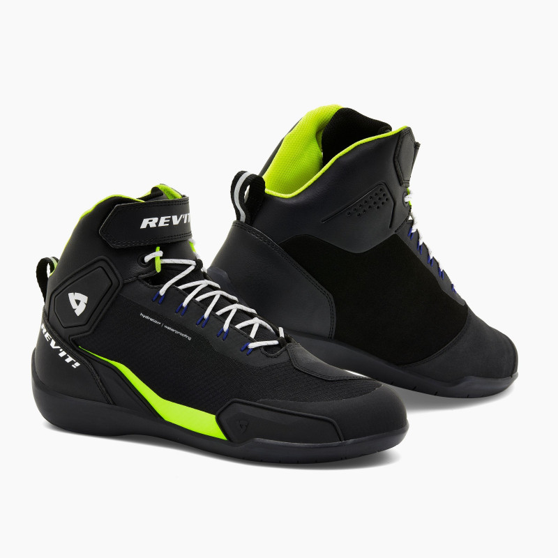 SCARPE G FORCE H2O  BLACK NEON YELLOW | REV'IT