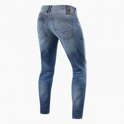 JEANS PISTON 2 SK MEDIUM BLUE USED L34 | REV'IT