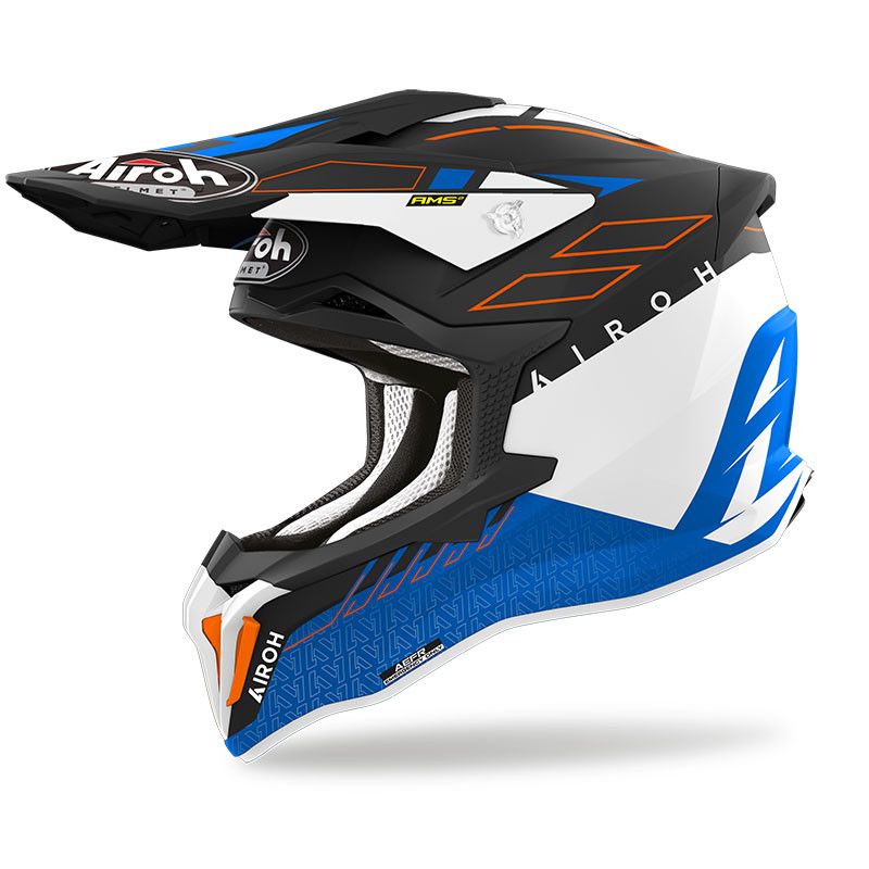 CASCO STRYCKER SKIN BLU OPACO | AIROH