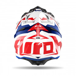 CASCO AVIATOR ACE SWOOP ROSSO BLU LUCIDO | AIROH