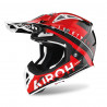 CASCO AVIATOR ACE AMAZE ROSSO LUCIDO | AIROH