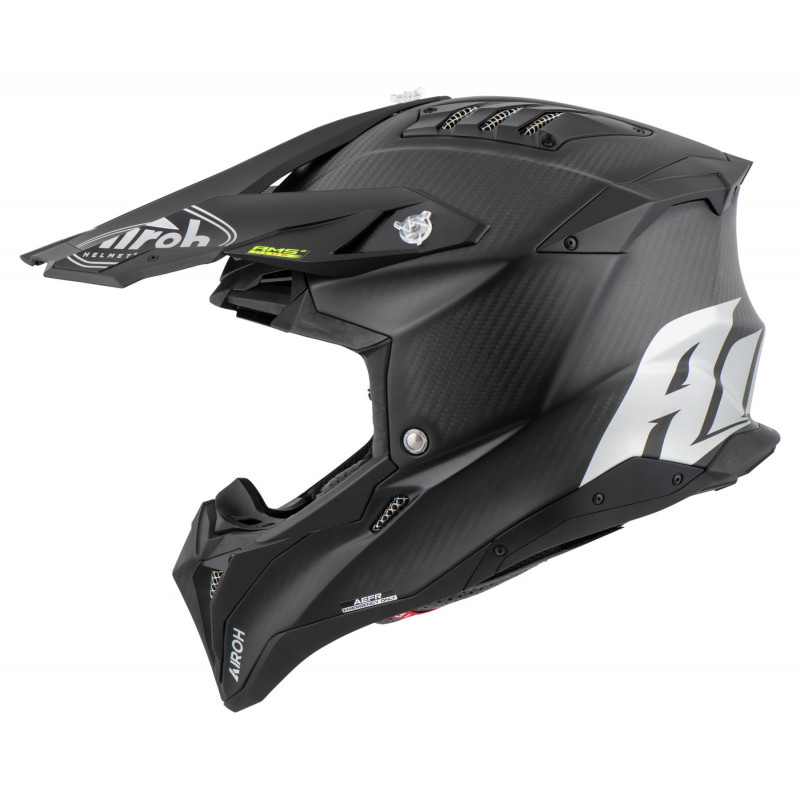 AIROH AVIATOR 3 CARBON casco cross - (Carbon Matt) - Abbigliamento e  accessori moto