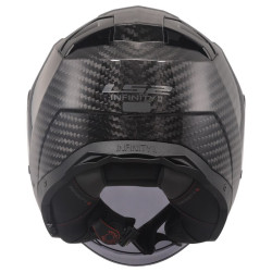 CASCO JET LS2 OF603 INFINITY II GLOSS CARBON-06  | LS2