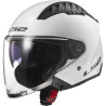 CASCO JET LS2 OF600 COPTER II GLOSS WHITE-06  | LS2