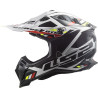 CASCO OFFROAD LS2 MX700 SUBVERTER STOMP WHITE BLACK  | LS2