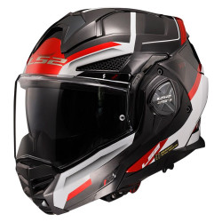 CASCO INTEGRALE LS2 FF901 ADVANT X SPECTRUM BLACK WHITE RED-06  | LS2