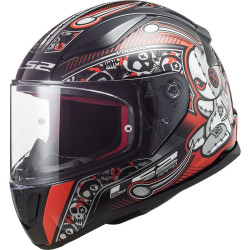 CASCO INTEGRALE LS2 FF353 RAPID MINI VOODOO BLACK RED | LS2