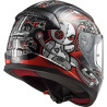 CASCO INTEGRALE LS2 FF353 RAPID MINI VOODOO BLACK RED | LS2