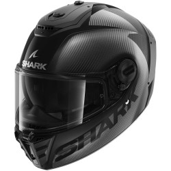 Casco moto integrale da turismo Shark Ridill 2 Molokai mat nero bianco  argento