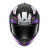 CASCO INTEGRALE RIDILL 2 BERSEK MAT  BLACK VIOLET VIOLET | SHARK HELMETS | HE1123EKVV