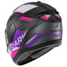 CASCO INTEGRALE RIDILL 2 BERSEK MAT  BLACK VIOLET VIOLET | SHARK HELMETS | HE1123EKVV