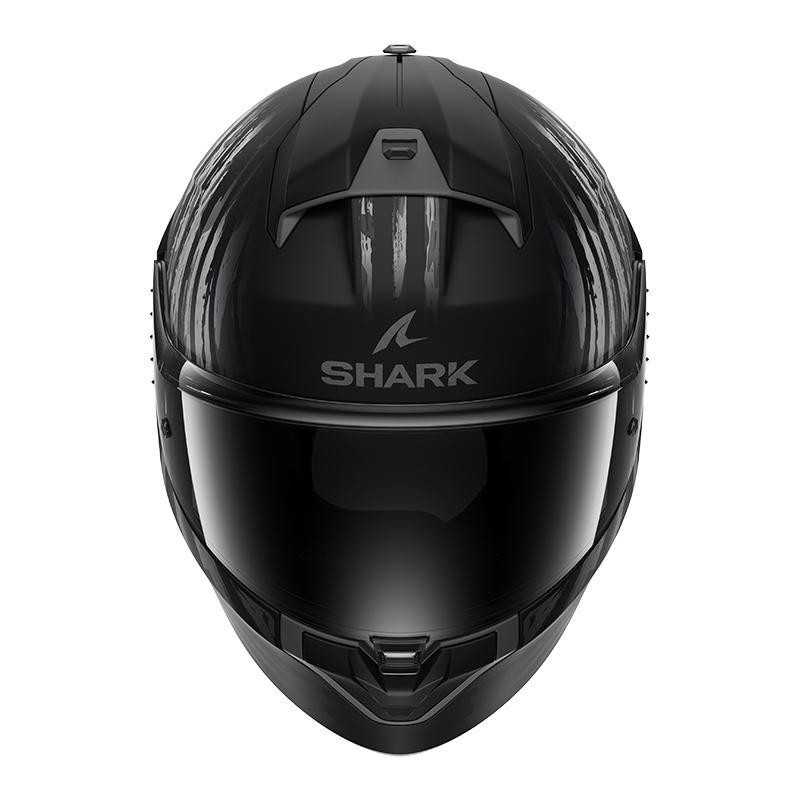 CASCO INTEGRALE RIDILL 2 ASSYA MAT BLACK ANTHRACITE ANTHRACITE, SHARK  HELMETS