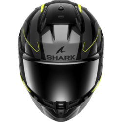 CASCO INTEGRALE D-SKWAL 3 SIZLER  BLACK ANTHRACITE YELLOW | SHARK HELMETS | HE0922EKAY