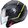 CASCO JET RIVIERA V4X GEO MATT BLACK YELLOW FLUO ANTHRACITE | CABERG