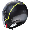 CASCO JET RIVIERA V4X GEO MATT BLACK YELLOW FLUO ANTHRACITE | CABERG