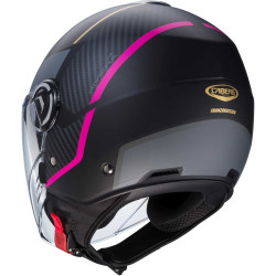 CASCO JET RIVIERA V4X GEO MATT BLACK  FUCHSIA  ANTHRACITE | CABERG