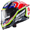 CASCO INTEGRALE AVALON X TRACK BLACK YELLOW FLUO RED FLUOBLUE | CABERG