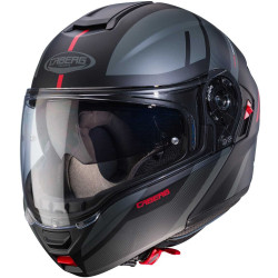 CASCO MODULARE LEVO X MANTA MATT BLACK ANTHRACITE RED |...