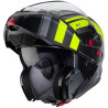 CASCO MODULARE HORUS X ROAD MATT GUN METALBLACKYELLOW FLUO | CABERG