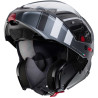 CASCO MODULARE HORUS X ROAD MATT BLACK  GUN METAL  WHITE | CABERG