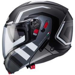 CASCO MODULARE HORUS X ROAD MATT BLACK  GUN METAL  WHITE | CABERG