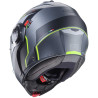 CASCO MODULARE DUKE EVO MOVE MATT GUN METAL BLACK YELLOW FLUO | CABERG