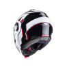 CASCO MODULARE DUKE EVO MOVE BLACK  WHITE  RED | CABERG