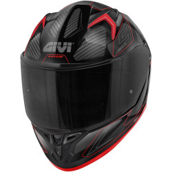 CASCO INTEGRALE 50.9 ENIGMA NERO TITANIO ROSSO | GIVI