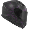 CASCO INTEGRALE 50.7 PHOBIA NERO OPACO FUCSIA | GIVI