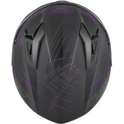 CASCO INTEGRALE 50.7 PHOBIA NERO OPACO FUCSIA | GIVI