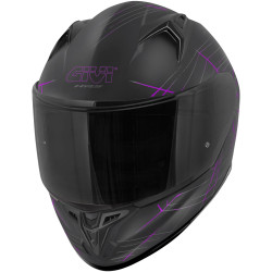 CASCO INTEGRALE 50.7 PHOBIA NERO OPACO FUCSIA | GIVI