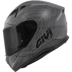 CASCO INTEGRALE 50.7 PHOBIA TITANIO OPACO NERO | GIVI