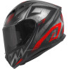 CASCO INTEGRALE 50.7 REBEL NERO OPACO ROSSO | GIVI