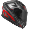 CASCO INTEGRALE 50.7 REBEL NERO OPACO ROSSO | GIVI