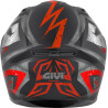 CASCO INTEGRALE 50.7 REBEL NERO OPACO ROSSO | GIVI