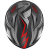 CASCO INTEGRALE 50.7 REBEL NERO OPACO ROSSO | GIVI