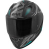 CASCO INTEGRALE 50.7 REBEL NERO OPACO LIGHT BLUE | GIVI