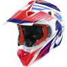 CASCO CROSS 60.1 FRESH ROSSO BLU BIANCO | GIVI