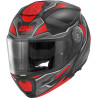 CASCO MOD.X27 SECTOR NERO OPACO TITANIO ROSSO | GIVI