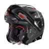 CASCO MODULARE N100-5 ORBITER N-COM 068 NERO ROSSO  | NOLAN