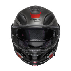 CASCO MODULARE N100-5 ORBITER N-COM 068 NERO ROSSO  | NOLAN