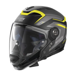 CASCO MODULARE N70-2 GT SWITCHBACK N-059 NERO GIALLO | NOLAN