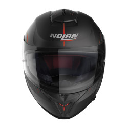 CASCO INTEGRALE N80-8 KOSMOS N-COM 063 NERO OPACO  | NOLAN