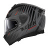 CASCO INTEGRALE N80-8 KOSMOS N-COM 063 NERO OPACO  | NOLAN