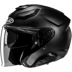 CASCO JET F31 SEMI FLAT BLACK  | HJC HELMETS