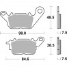 6562260 PASTIGLIE FRENO SBS 226HF | SGR