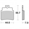 65617110 SET 4 PASTIGLIE FRENO SBS 171CT | SGR