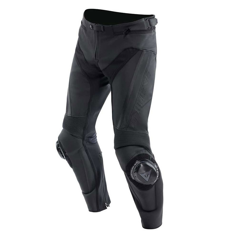 DELTA 4 LEATHER PANTS BLACK BLACK | DAINESE