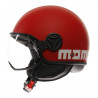 CASCO JET FGTR CLASSIC MOMO E2206 CANDY MATT RED/WHITE | MOMO DESIGN