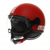 CASCO JET FGTR CLASSIC MOMO E2206 CANDY MATT RED/WHITE | MOMO DESIGN